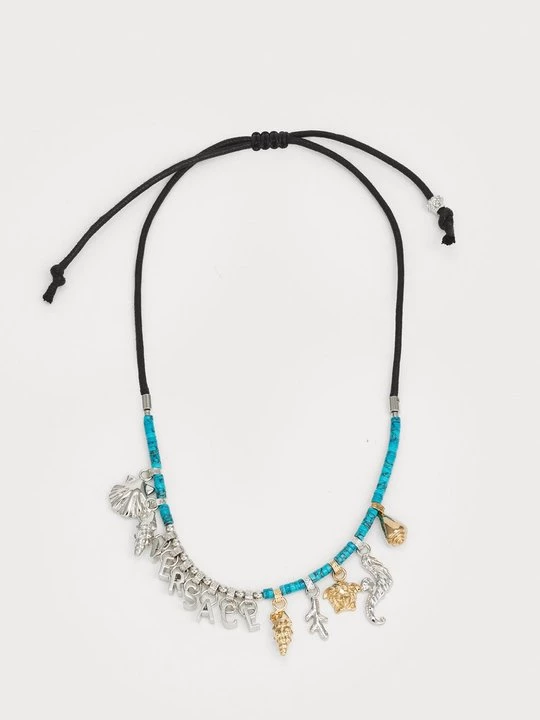 Foto van product Ketting Versace lichtblauw