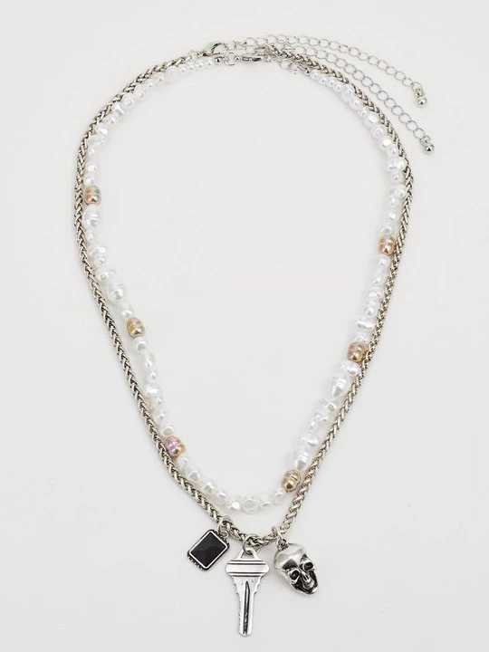 Foto van product Ketting YOURTURN By Zalando zilverkleurig