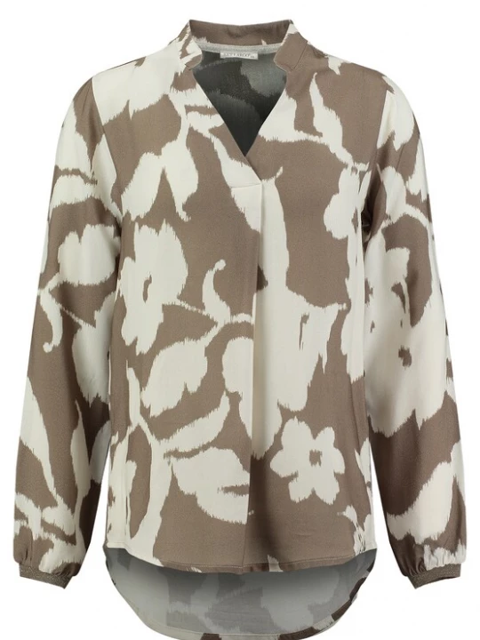 Foto van product Key Largo Blouse 'Lorelei' crème / bruin