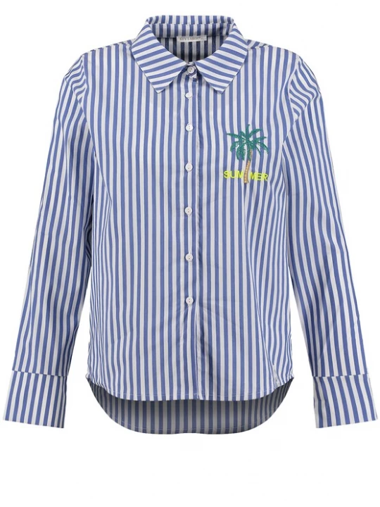 Foto van product Key Largo Blouse ' PALM SPRINGS ' blauw