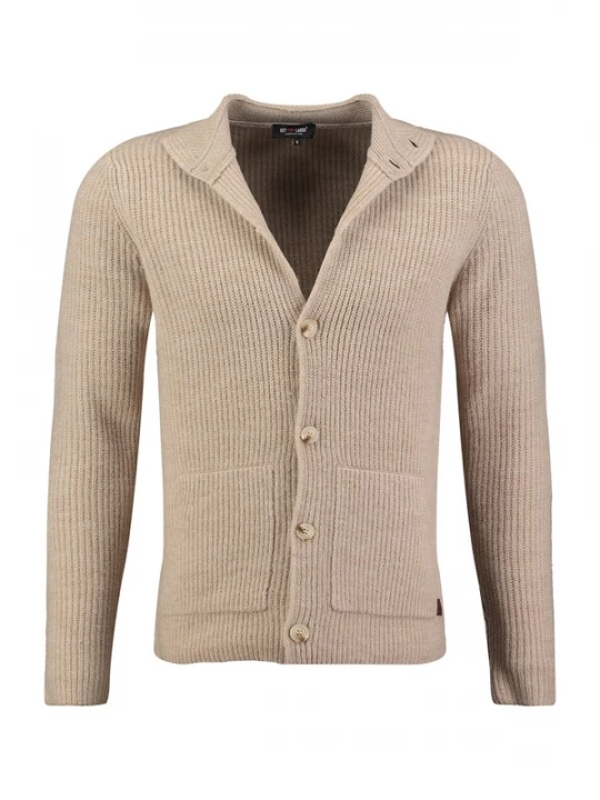 Foto van product Key Largo Gebreid vest 'Luzern' beige