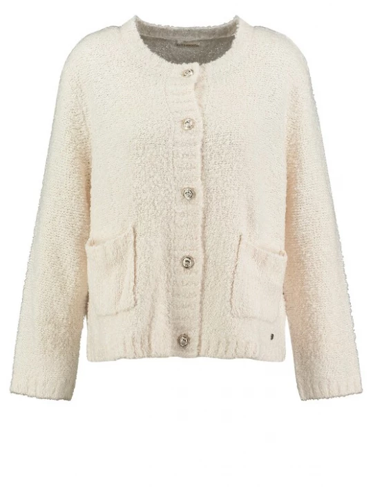 Foto van product Key Largo Gebreid vest 'Simone' crème