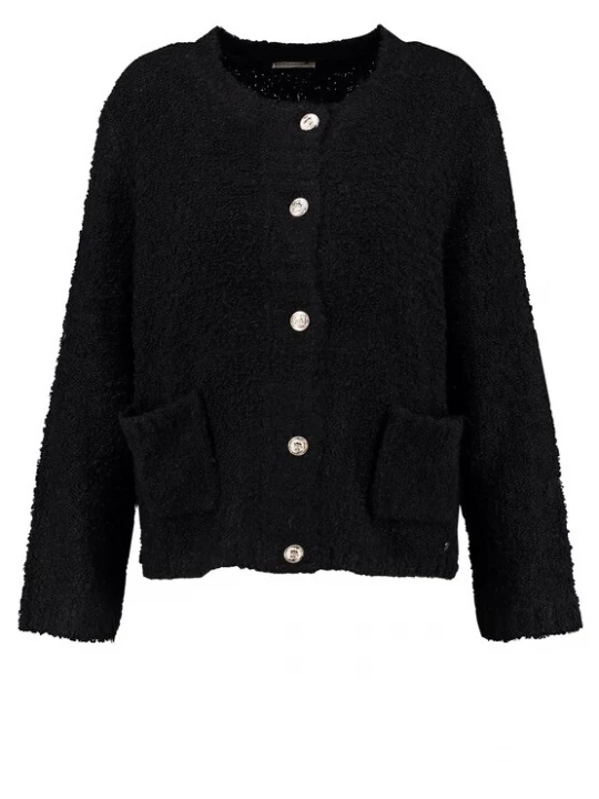 Foto van product Key Largo Gebreid vest 'Simone' zwart