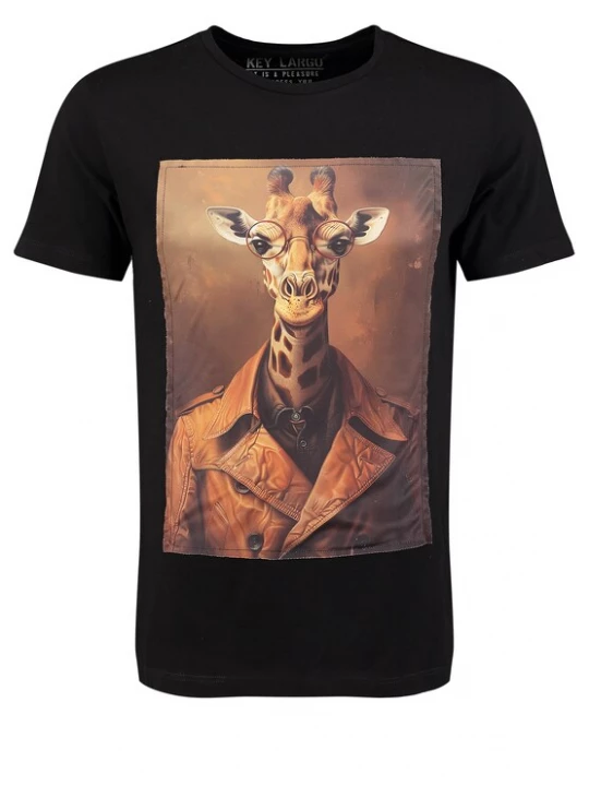 Foto van product Key Largo Shirt beige / bruin / cognac / zwart