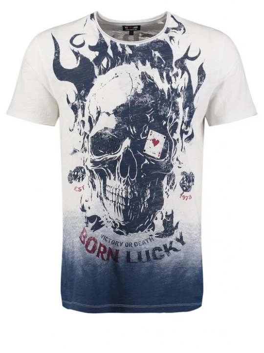 Foto van product Key Largo Shirt blauw / wit