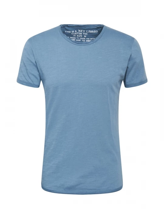 Foto van product Key Largo Shirt 'BREAD NEW' blauw
