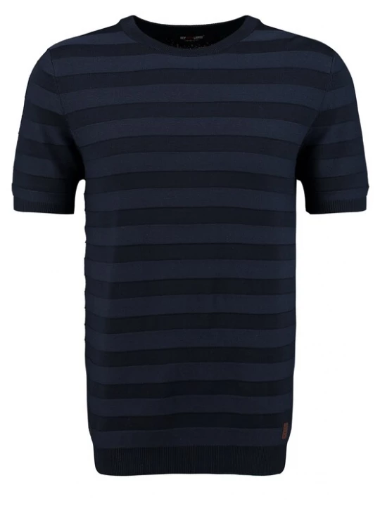 Foto van product Key Largo Shirt 'DOCK' navy / lichtgrijs