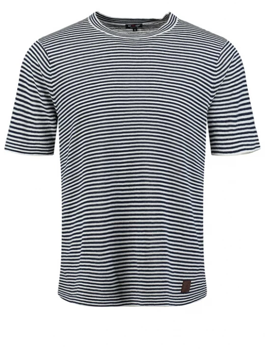 Foto van product Key Largo Shirt 'FREQUENCY' navy / offwhite