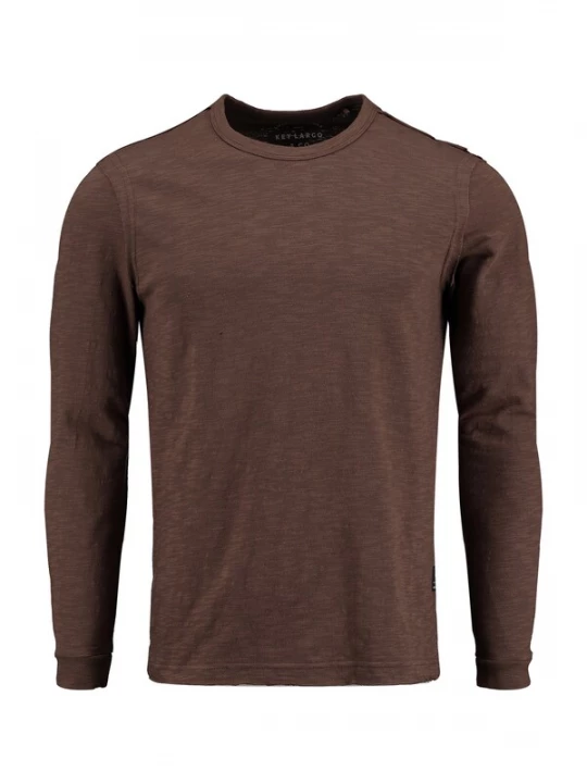 Foto van product Key Largo Shirt 'HAMILTON STREET' bruin