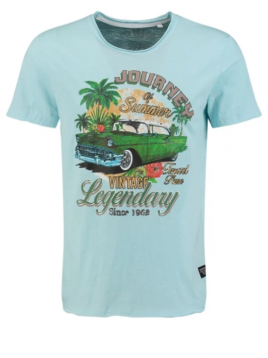 Foto van product Key Largo Shirt 'Journey' blauw