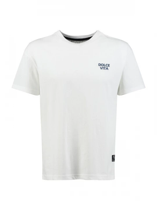 Foto van product Key Largo Shirt 'KLDolce Vita' donkergeel / spar / zwart / wit
