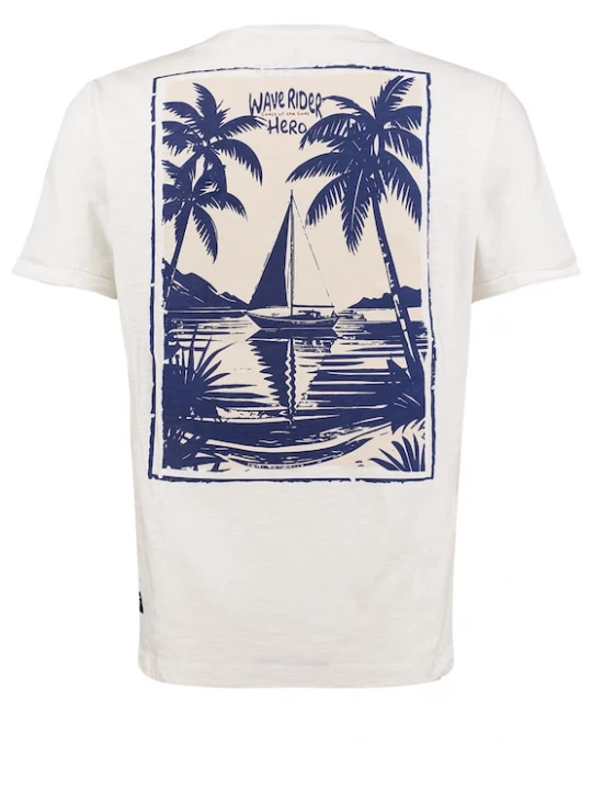 Foto van product Key Largo Shirt 'KLHero' navy / natuurwit