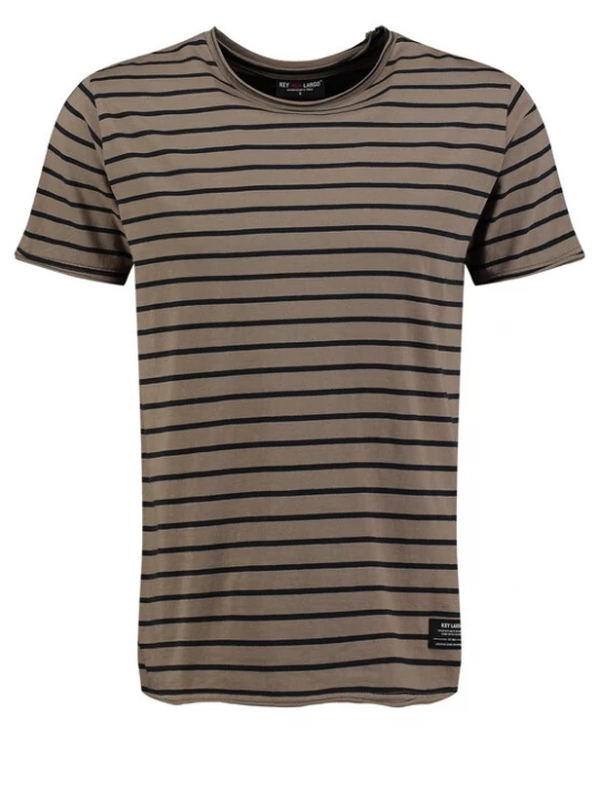 Foto van product Key Largo Shirt 'Klinspire' bruin / zwart