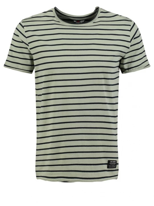 Foto van product Key Largo Shirt 'Klinspire' donkergroen / zwart