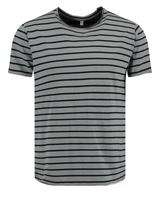 Foto van product Key Largo Shirt 'Klinspire' grijs / zwart