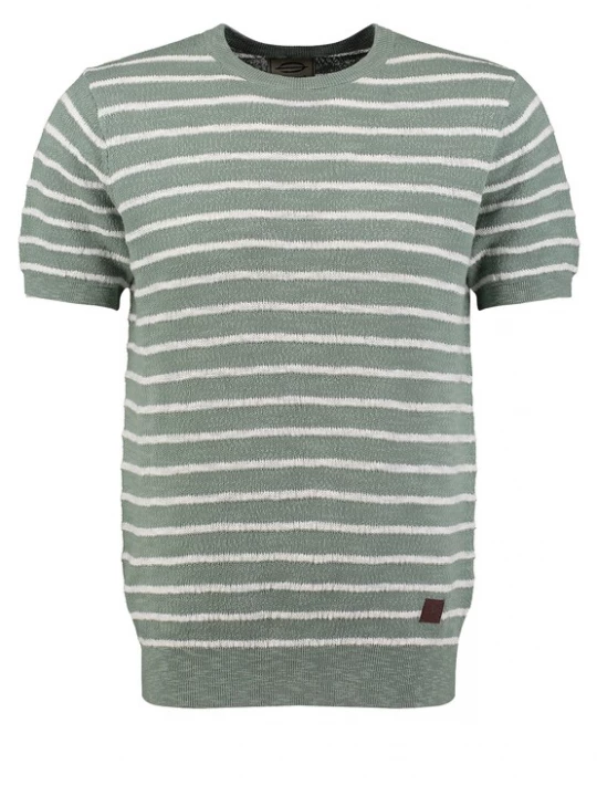 Foto van product Key Largo Shirt 'KLPULSE' mintgroen / wit