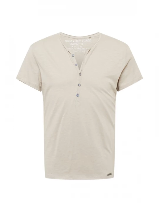 Foto van product Key Largo Shirt 'LEMONADE' greige