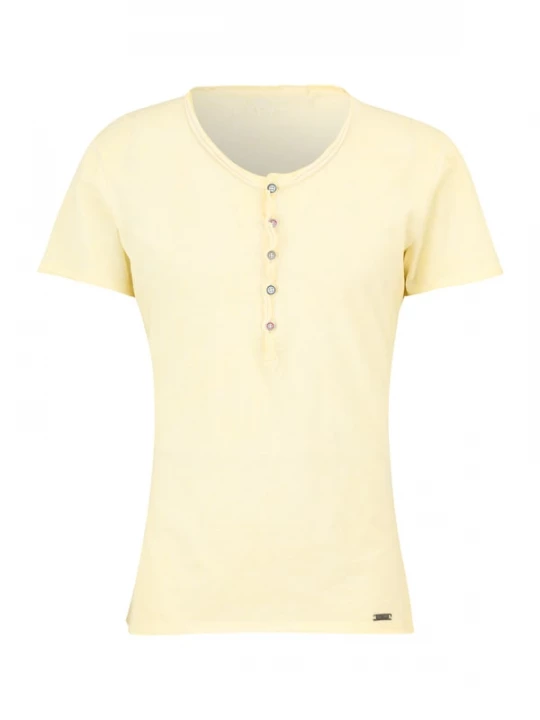 Foto van product Key Largo Shirt 'LEMONADE' lichtgeel