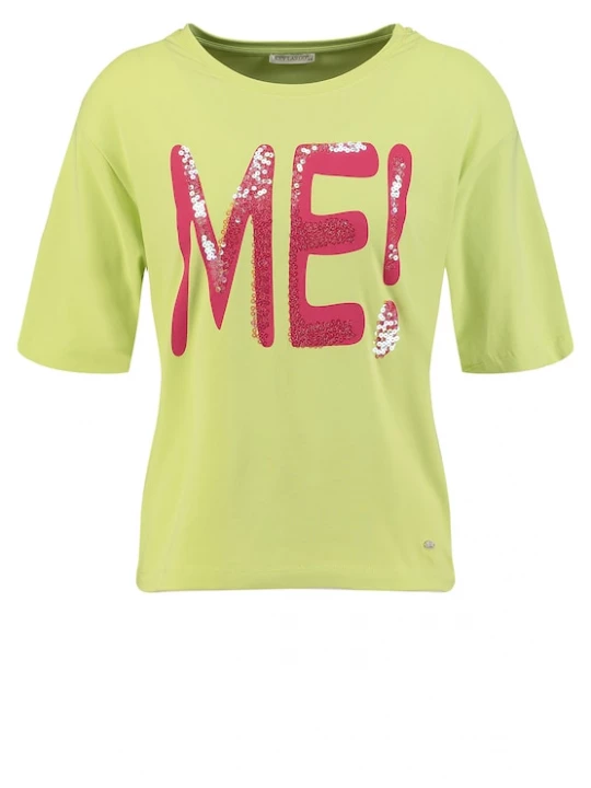 Foto van product Key Largo Shirt 'ME' grasgroen
