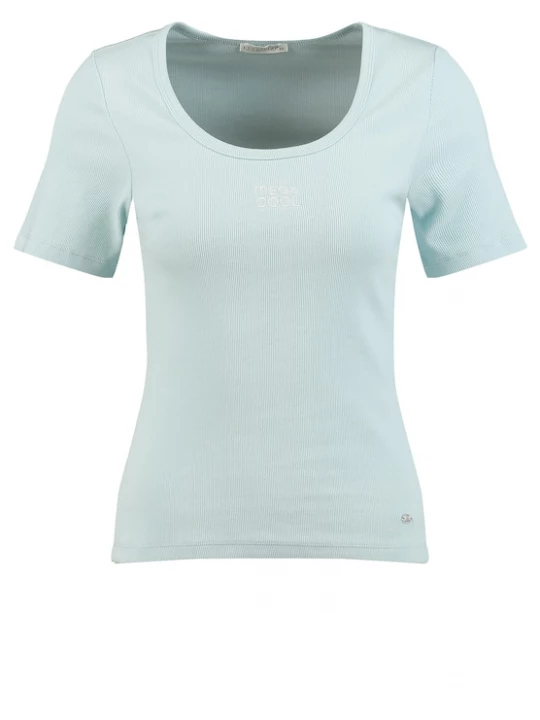 Foto van product Key Largo Shirt 'Mega Cool' pastelblauw