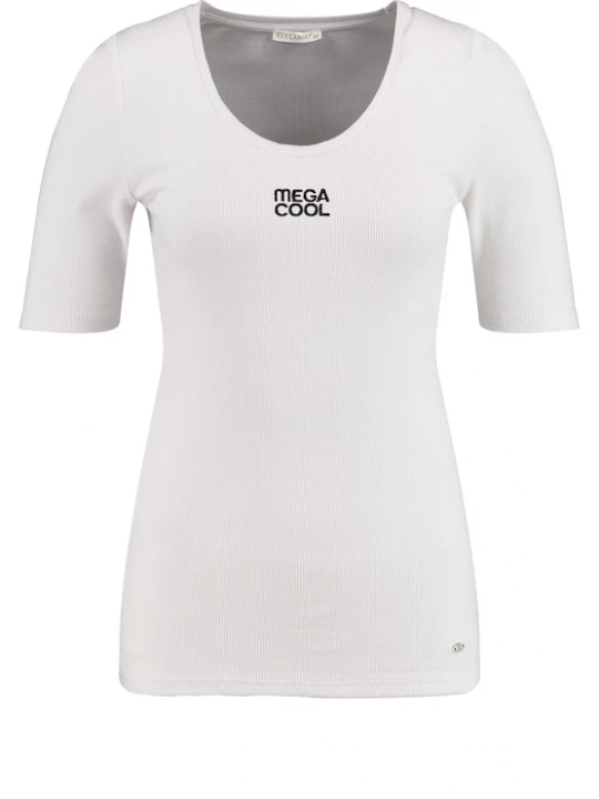 Foto van product Key Largo Shirt 'Mega Cool' zwart / wit