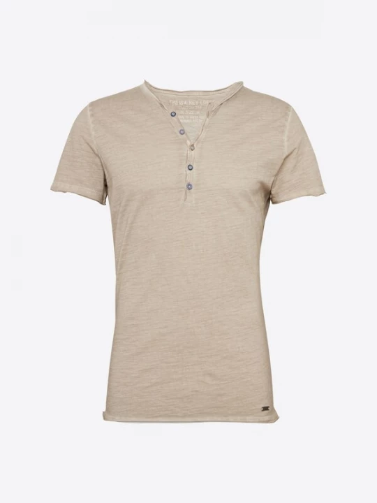 Foto van product Key Largo Shirt 'MT LEMONADE button' sand
