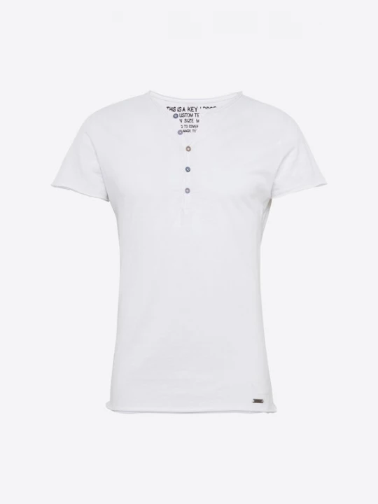 Foto van product Key Largo Shirt 'MT LEMONADE' wit