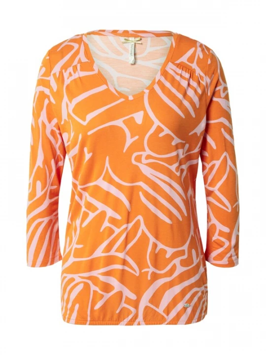 Foto van product Key Largo Shirt oranje / rosa