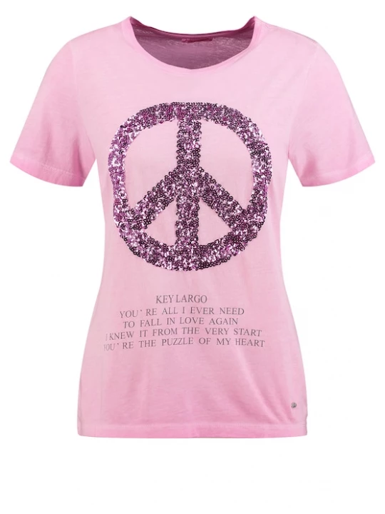 Foto van product Key Largo Shirt 'Pax' orchidee / rosa