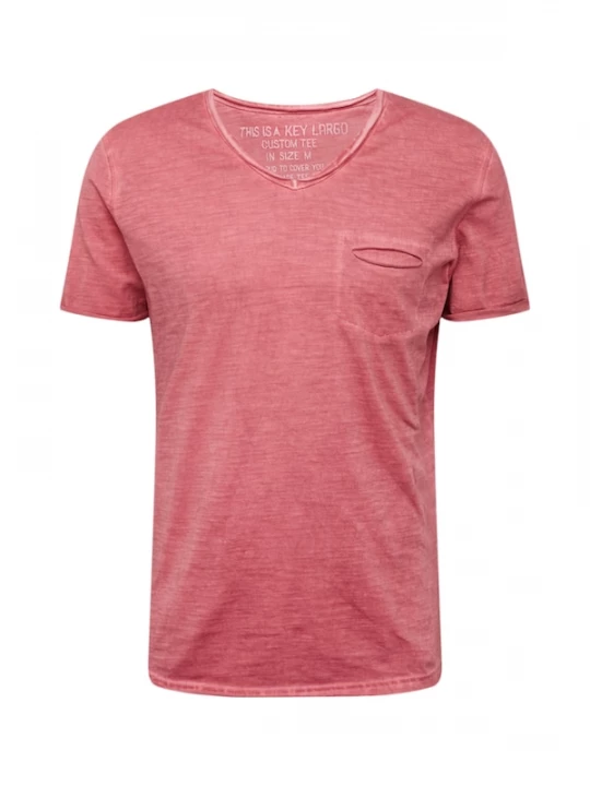 Foto van product Key Largo Shirt 'Soda' pastelrood