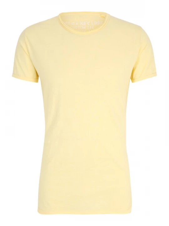 Foto van product Key Largo Shirt 'T BREAD' lichtgeel