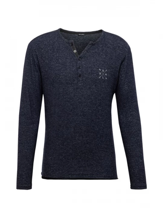 Foto van product Key Largo Shirt 'Target' nachtblauw / wit