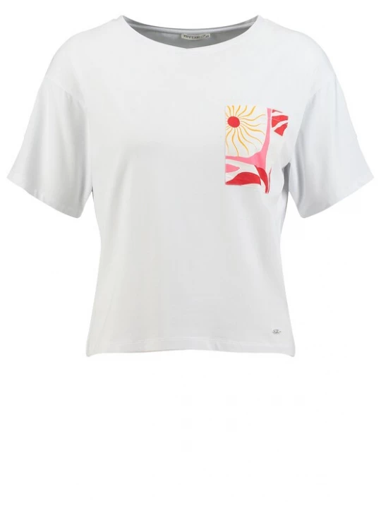 Foto van product Key Largo Shirt 'Vanilla' wit