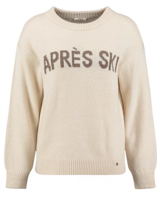 Foto van product Key Largo Trui 'Apres Ski' crème / bruin