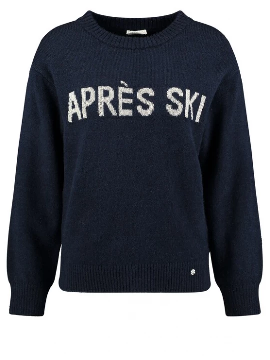 Foto van product Key Largo Trui 'Apres Ski' navy / wit