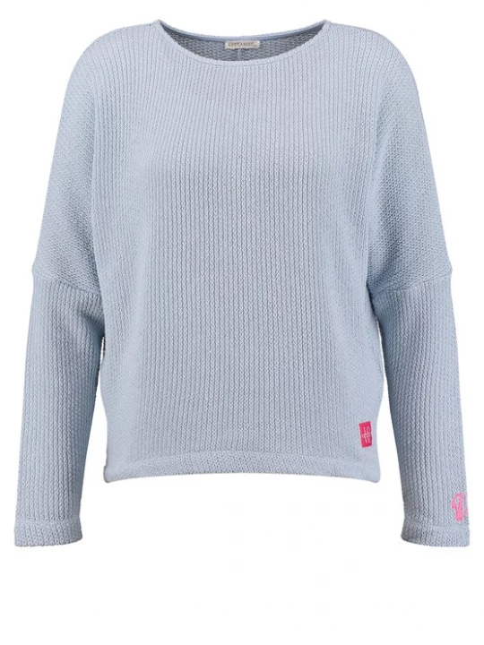 Foto van product Key Largo Trui 'Coast' lichtblauw / pink