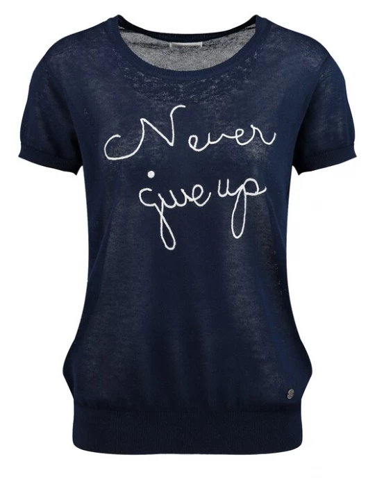 Foto van product Key Largo Trui 'Strength' navy / wit