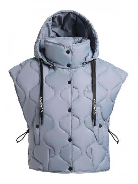 Foto van product khujo Bodywarmer 'Ninga' duifblauw