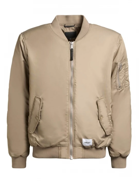 Foto van product khujo Tussenjas 'Adon' donkerbeige