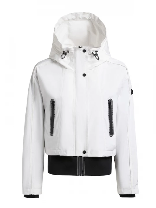 Foto van product khujo Tussenjas 'Amelia' zwart / offwhite