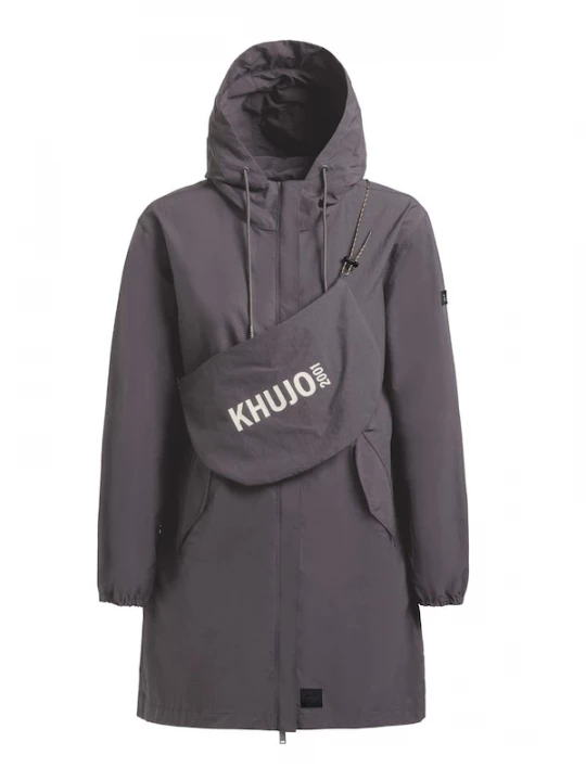 Foto van product khujo Tussenjas 'Ameti' donkergrijs