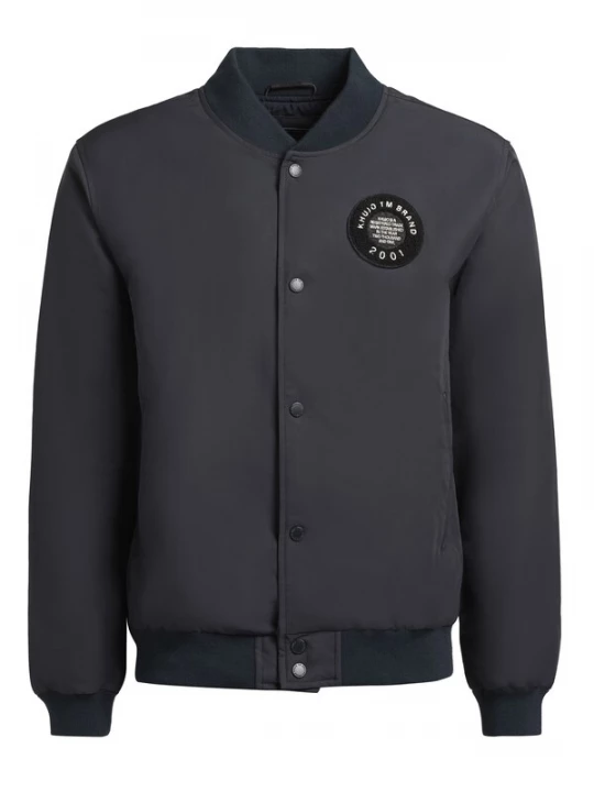 Foto van product khujo Tussenjas 'Cicco' donkerblauw / zwart / wit