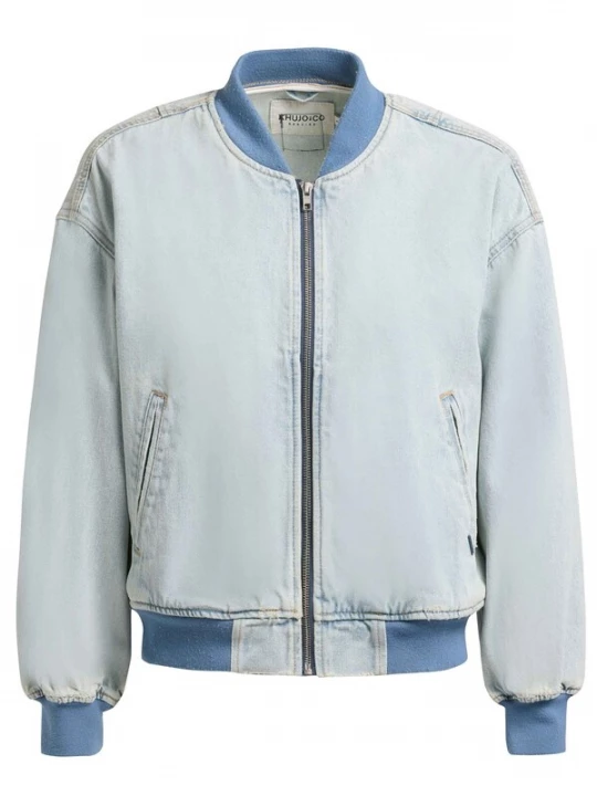 Foto van product khujo Tussenjas 'Clara' blauw / lichtblauw
