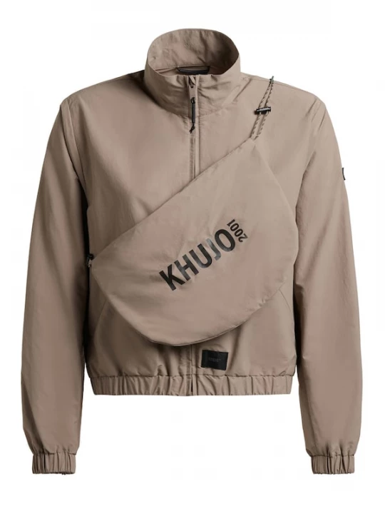 Foto van product khujo Tussenjas 'Leitzi' mokka / zwart