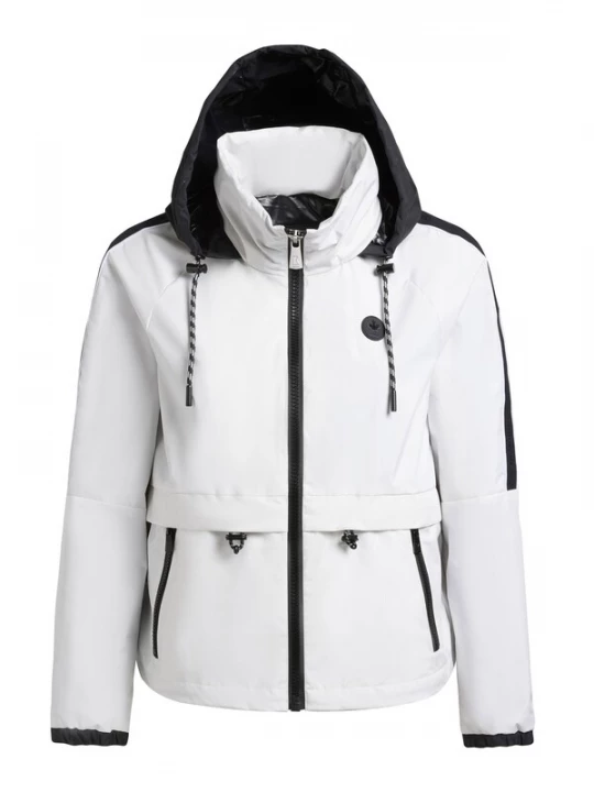 Foto van product khujo Tussenjas 'Olia' zwart / offwhite