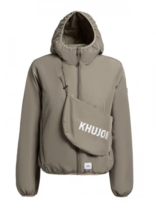Foto van product khujo Tussenjas 'Shelly' groen