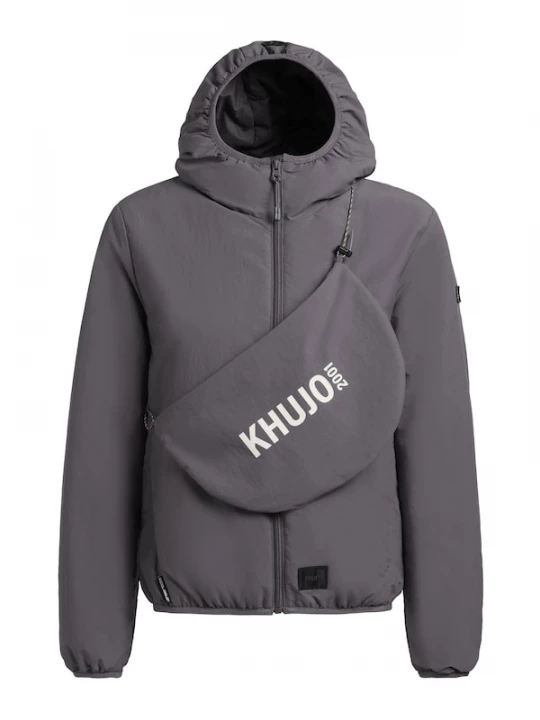 Foto van product khujo Tussenjas 'Shelly2 ' donkergrijs