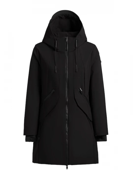 Foto van product khujo Tussenparka 'Eiza' zwart
