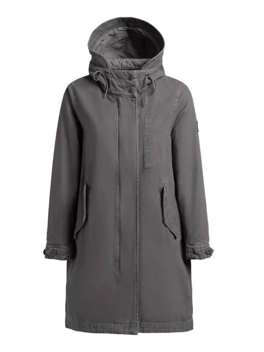 Foto van product khujo Tussenparka 'Freya' donkergrijs
