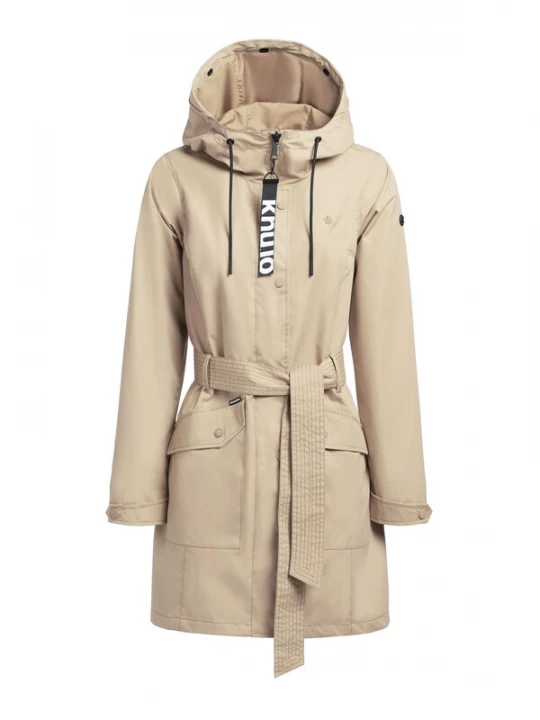 Foto van product khujo Tussenparka ' LAUREN4 ' taupe / zwart / wit